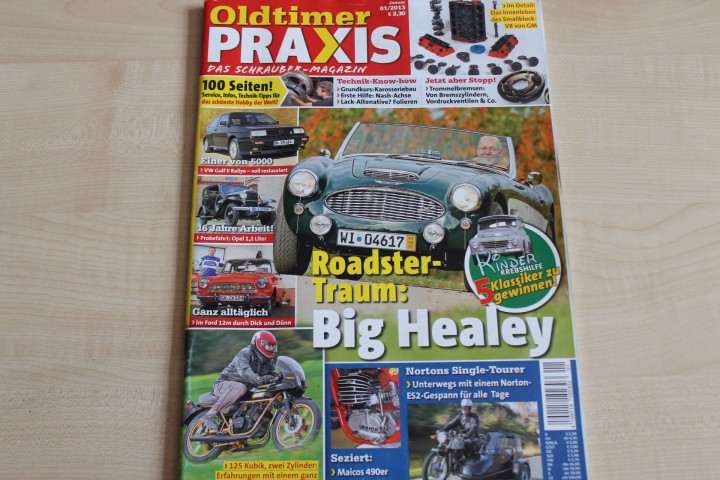 Deckblatt Oldtimer Praxis (01/2013)
